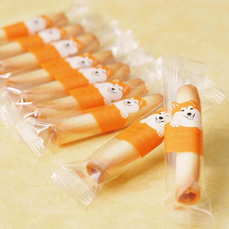 【日本直郵】 日本 Yoku Moku 忠犬八公 蛋捲禮盒 16枚 4