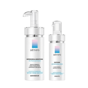 Depilatory Cream for Quick and Non-Irritating Hair Removal, Suitable for Men and Women for Full-Body Lasting Results (100g + 50g Repair Lotion)