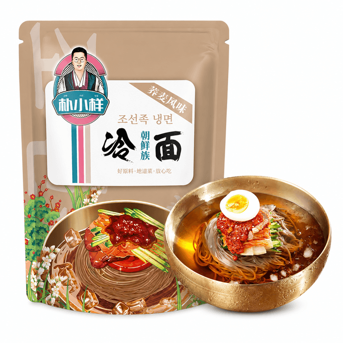 Buckwheat Cold Noodles 1 pack [Sweet & Tangy]