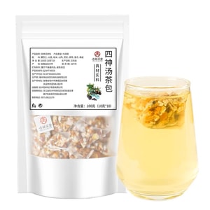 【中国直邮】 杏林草堂 四神汤茶包儿童莲子芡实山药茯苓小儿汤料包泡水  10g*10包