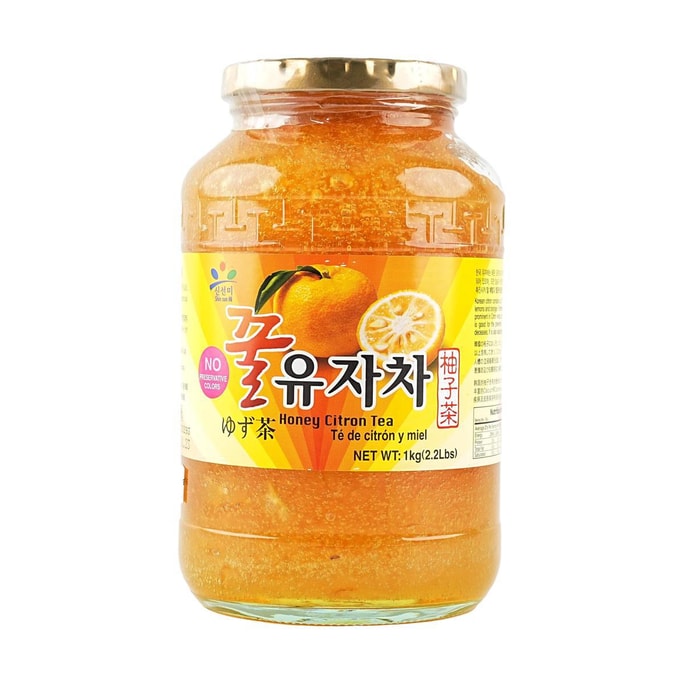 韩国SHINSUNMI 蜂蜜柚子茶冲饮 1kg