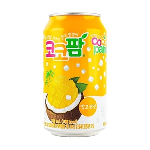 Haitai Mango Juice with Coconut Jelly 11.5oz【Tropical Flavor】【Refreshing Drink】