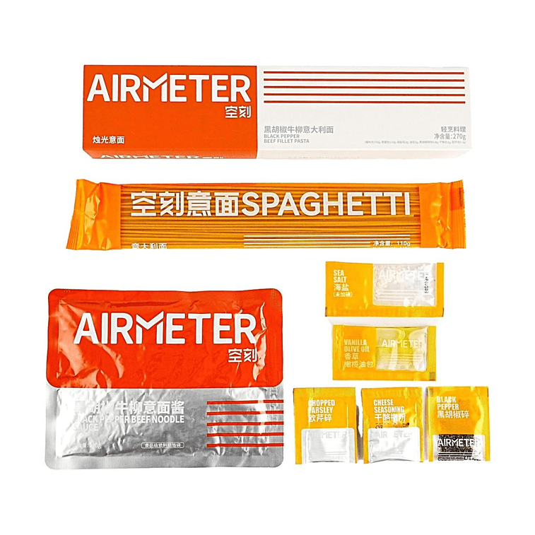 空刻 黑胡椒牛柳風味義大利麵 290g【宵夜速食義大利麵】 7