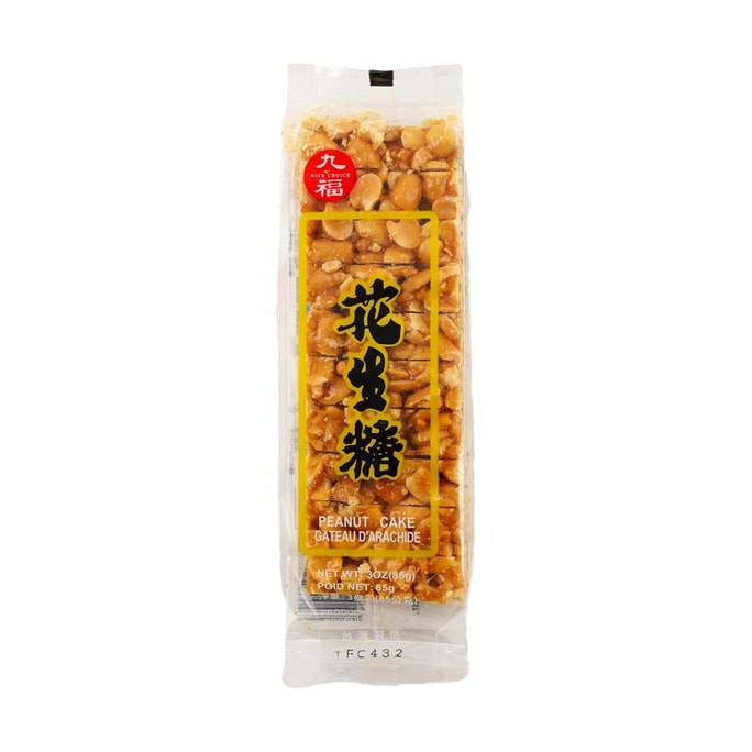 Jiufu Coarse Peanut Candy 3 oz