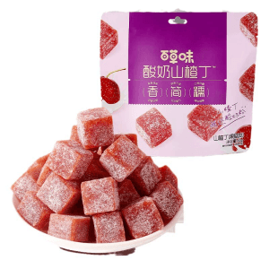 百草味 【店庆大促】酸奶山楂丁独立包装80g*1袋