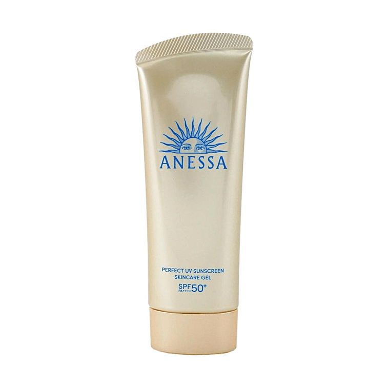 Anessa Sunscreen Perfect UV Skin Care Gel SPF50+ PA++++, 3.17 oz +  Sun Dual Care 6ML 3