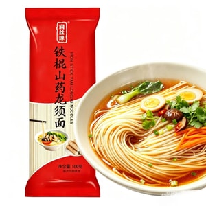 Runsi Yuan Iron Stick Yam Dragon Beard Noodles, No Additives, Easy To Digest, Good For The Spleen And Stomach, Loved By Both Elderly And Kids, Won't Spike Blood Sugar, Nutritious 100g Per bag