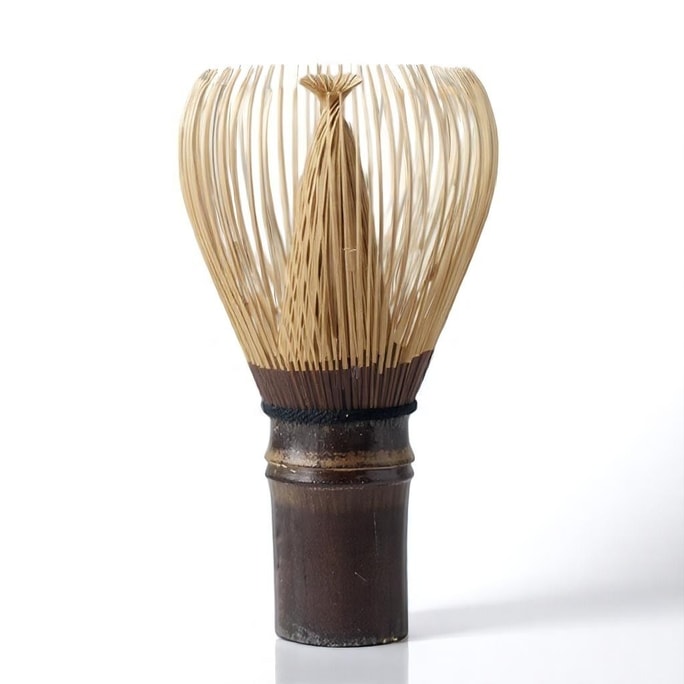 【Ships from USA】OTSUKA Tea Matcha 100 Prongs Dark Bamboo Whisk Refined-Stems Master Tea Ceremony Grade 10g