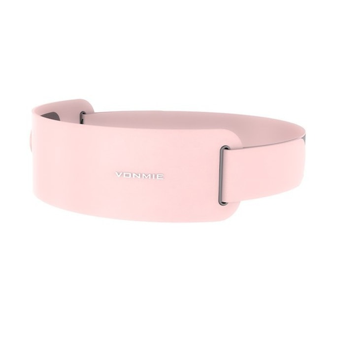 Electric Waist Trainer Belt Slimming Body Shaper Abdominal Toning Belt Portable Pink