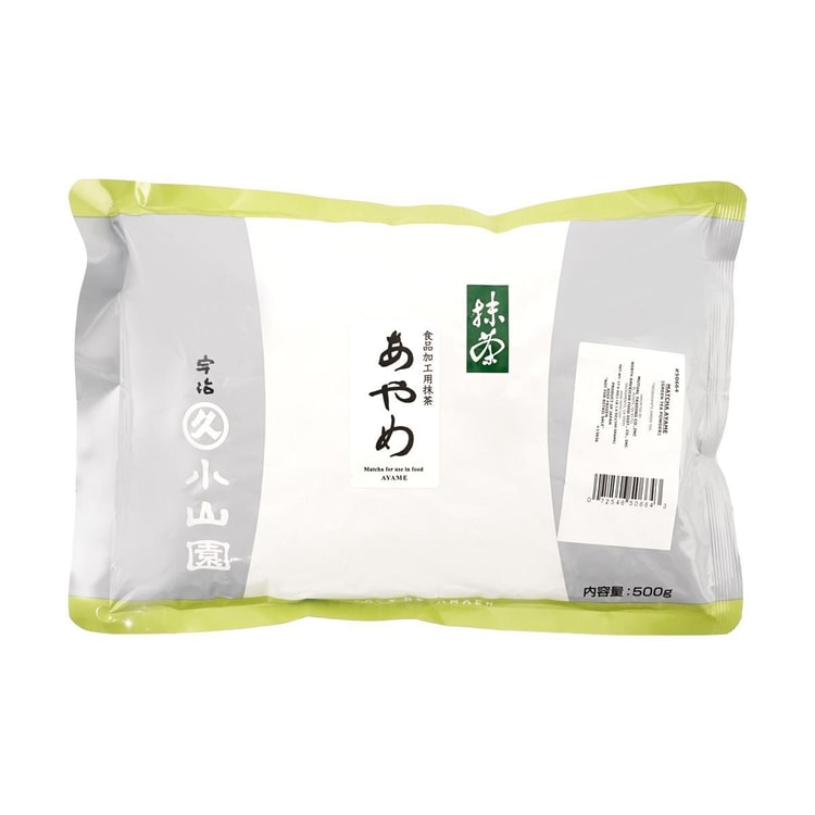 丸久小山園日本丸久小山園宇治抹茶粉菖蒲無糖袋裝500g【烘焙甜點用