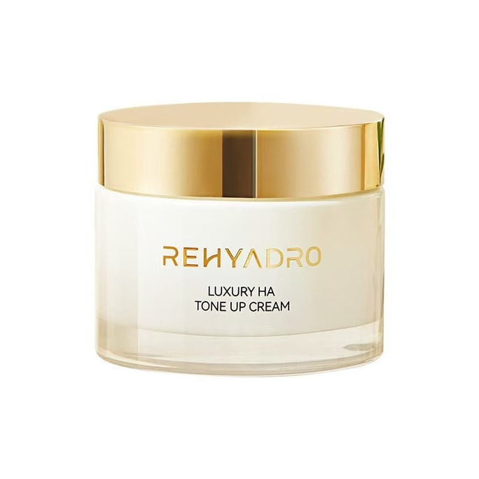 룬시콴 히알루론산 톤업 크림은 인위적이거나 하얗게 뜨지 않고 자연스럽고 민낯 같은 피부 표현을 위한 수분 크림으로, 피부에 수분과 보습, 그리고 화사함을 더해줍니다. 용량은 50g입니다.