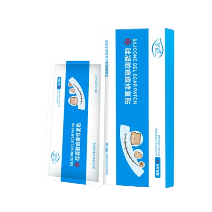 Medical Scar Patch Scar Removal Patch C-section Pimple Marks Burns Scar Removal 3Pcs/Box