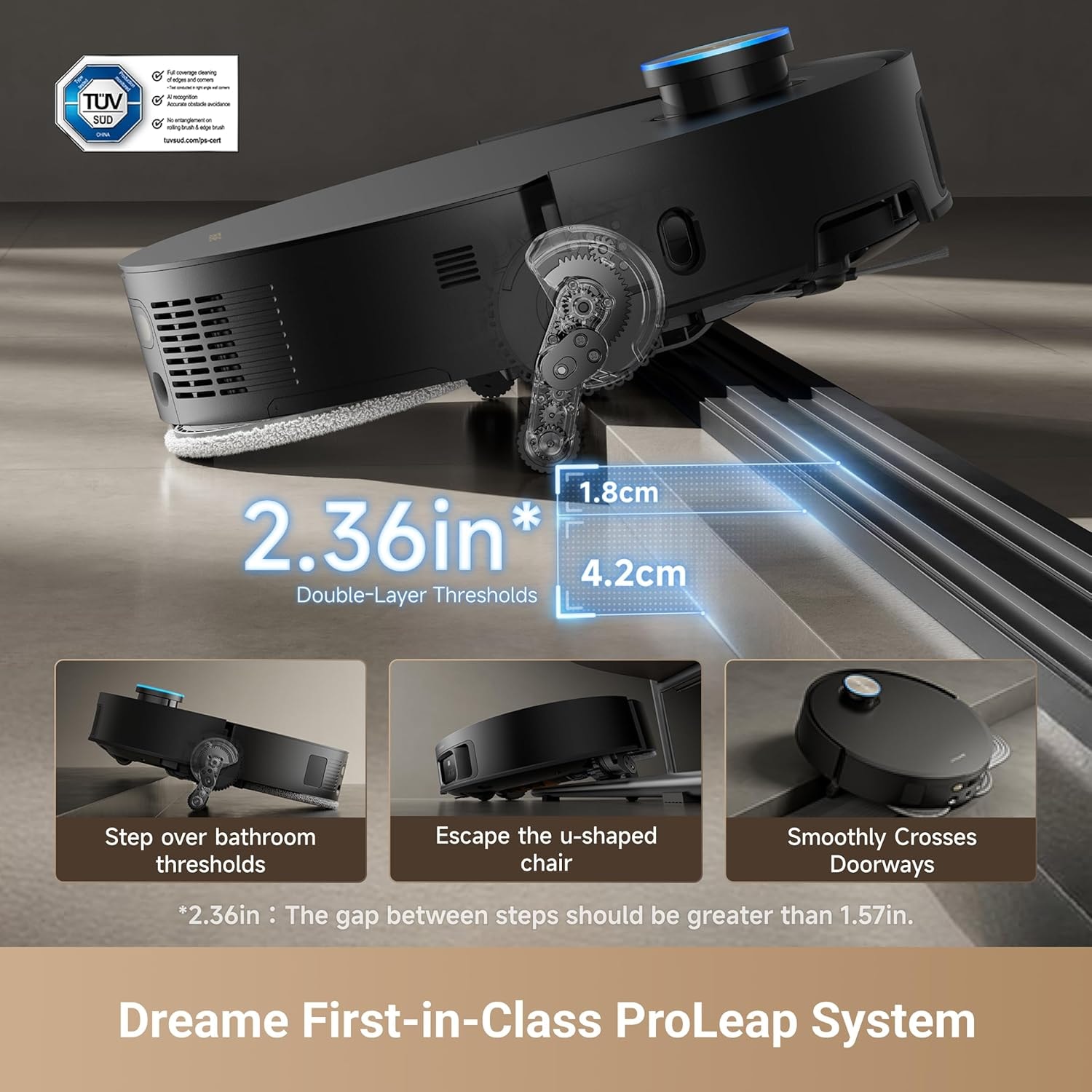Dreame X50 Ultra ロボット掃除機 AI搭載 オールラウンドフラッグ
