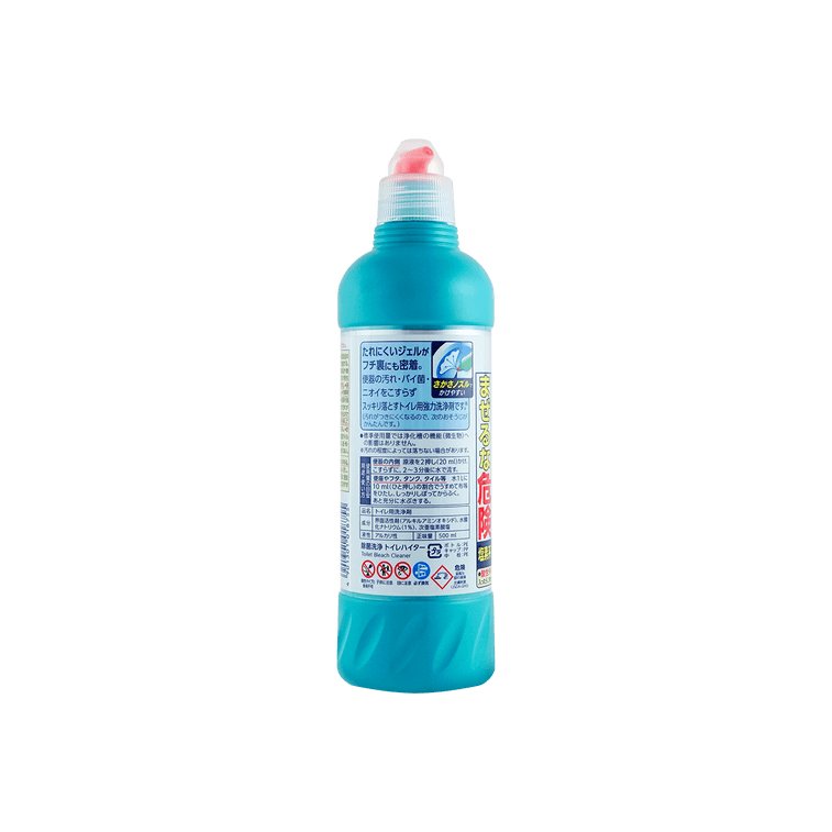 日本KAO花王 马桶除菌清洗剂 除臭神器强力除垢去黄 500ml【超值囤货3瓶】 8