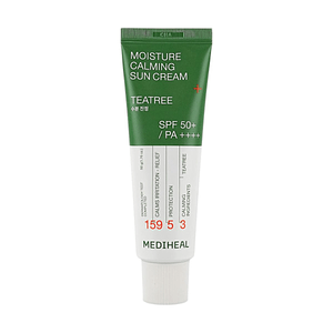 Tea Tree Calming Moisture Sun Cream, SPF50+ PA++++, 1.69 fl oz【Zero Irritation Non-Stinging】
