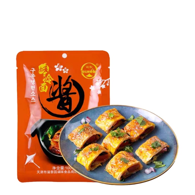 Shengyuanlai 동북식 구운 냉면 소스, 한국식 구운 냉면용 신제품, 100g 1봉