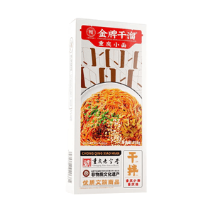 金牌干溜 重庆小面 干拌麻辣 155g【重庆老字号】