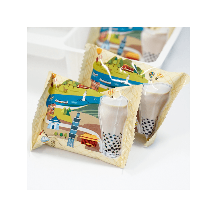 Pineapple Filled Cookie Bubble Milk Tea Flavor 250g【Use by 2021-03-06】 3