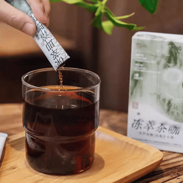 Frozen Tea Coffee,Citrus  Coffee*3+Peach Oolong Tea*2, 0.3 oz 3