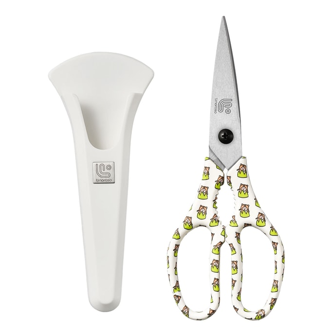 LINOROSO Kitchen Scissors Heavy Duty Kitchen Shears with Magnetic Holder