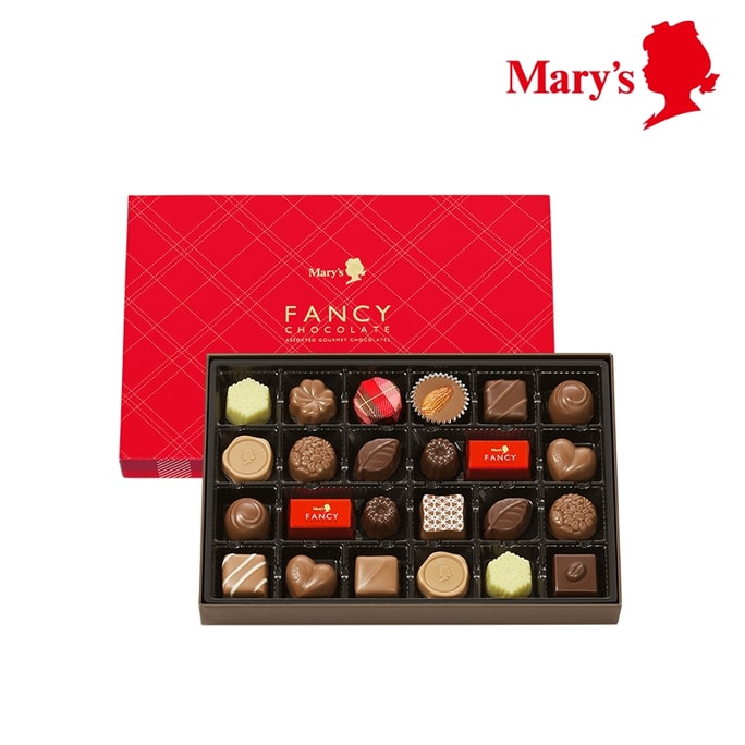 【日本直邮】玛丽巧克力Mary's 花式巧克力24块