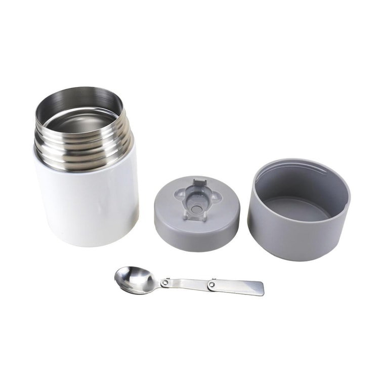 Food Jar Silver-White,23.6 oz 3
