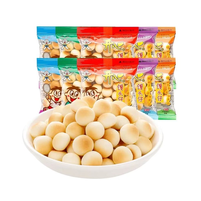 Milk-flavored small steamed buns Original flavor 10g*10packs [The rich milk flavor melts in the mouth]