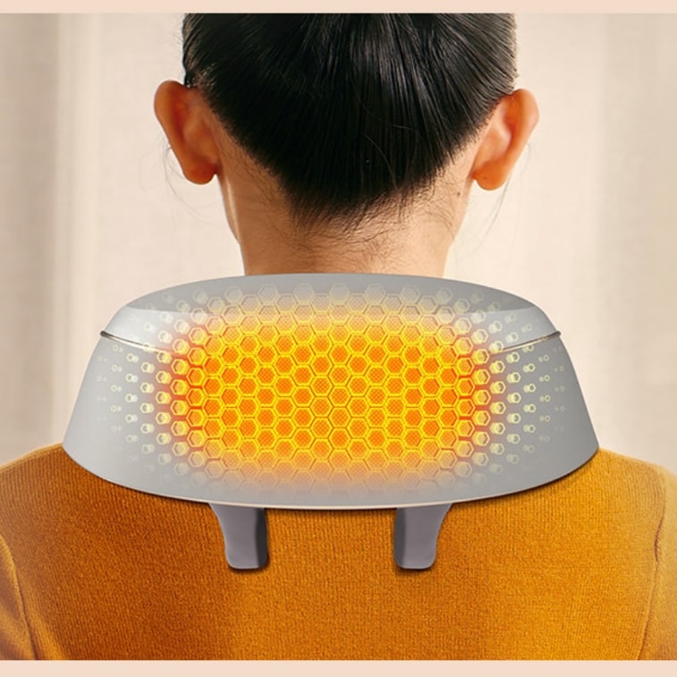 【中国直邮】 SKG 颈椎按摩器肩颈按摩仪腰部背部肩膀斜方肌脖子H5 一个装 5