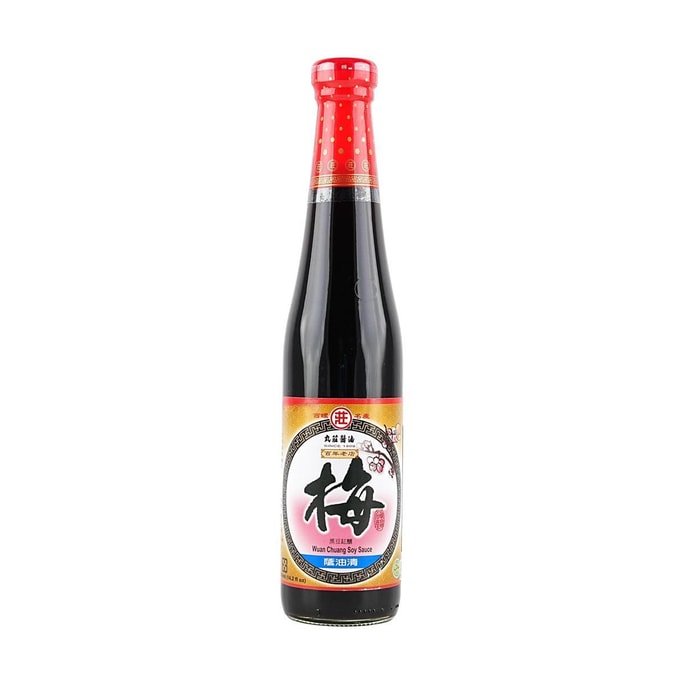 台灣丸莊 梅級黑豆蔭油清 420ml