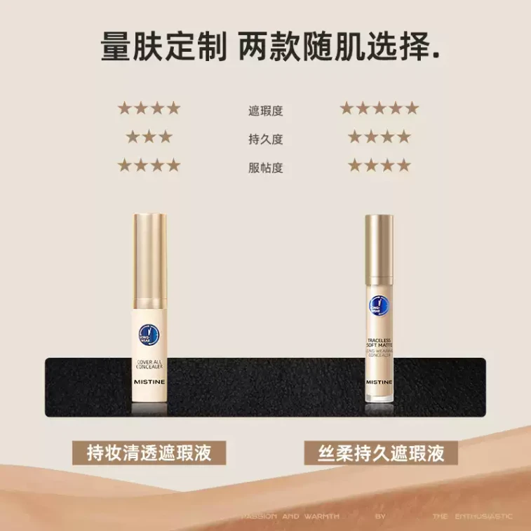 [중국 직배송] 태국산 미싱 컨실러, 여드름 흉터, 잡티, 주근깨, 다크서클 커버, 오래 지속, L00 - 내추럴 페어 스킨톤 (1개입) 4