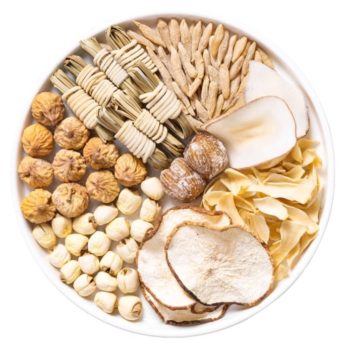 Chinese Herbal Soup Ingredients Pack Baby Reduce Internal Heat 2 Bags - Qingxin Soup 1 Set