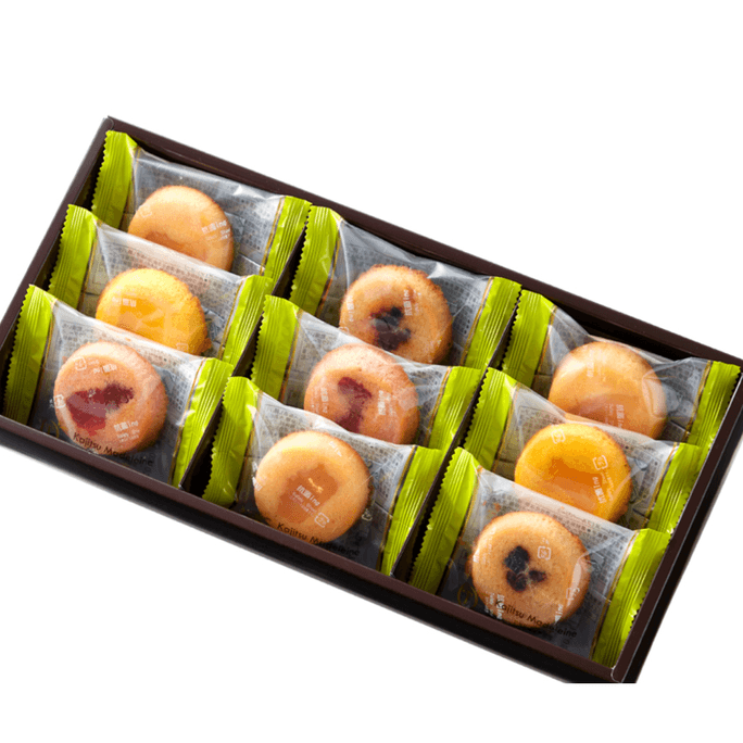Takano Fruit Madeleines 9 pieces per box