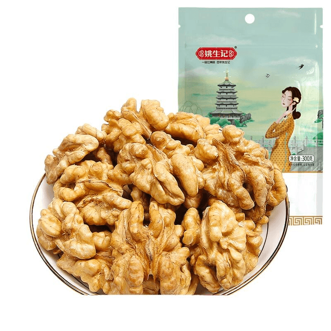 【中国直邮】 姚生记 新疆大核桃仁 300g*1袋