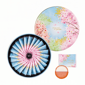 요쿠모쿠 요쿠모쿠 더블 초콜릿 벚꽃 쿠키 선물 세트 (24개입)