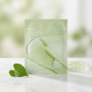 韩国ABIB阿彼芙 鱼腥草镇定胶原蛋白凝胶面膜 4片入 140g 补水锁水保湿 收毛孔控油 修护舒缓 敏感肌