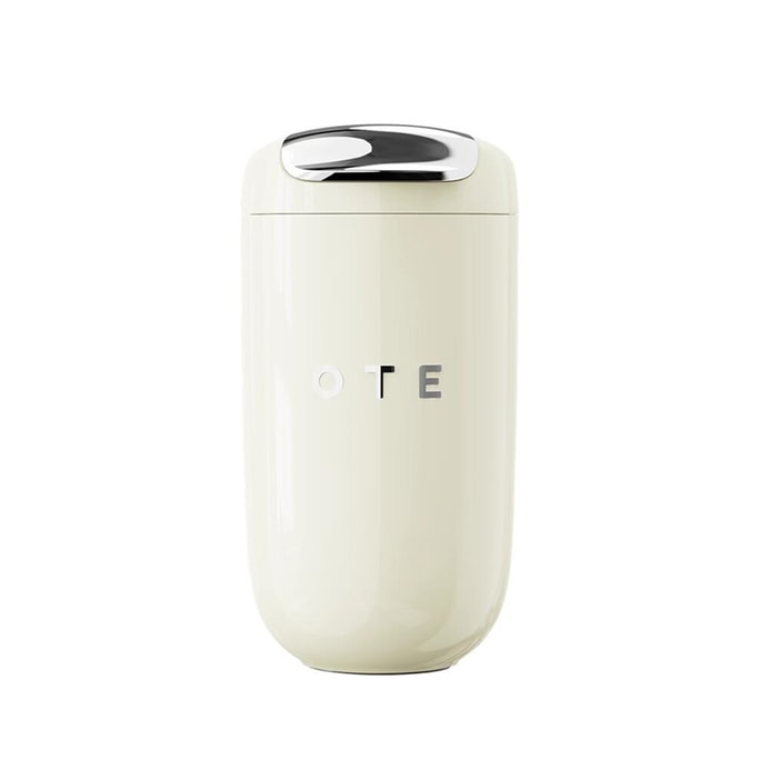 316 Stainless Steel Compact Portable Coffee Accompanying Cup Insulated Cold Cup 350ML White 1 Piece