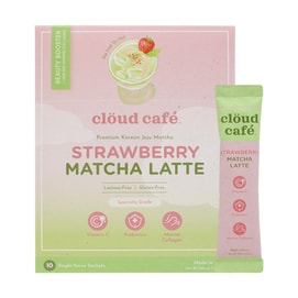 Strawberry Matcha Latte Creamy Instant Drink 10 Sticks/Box