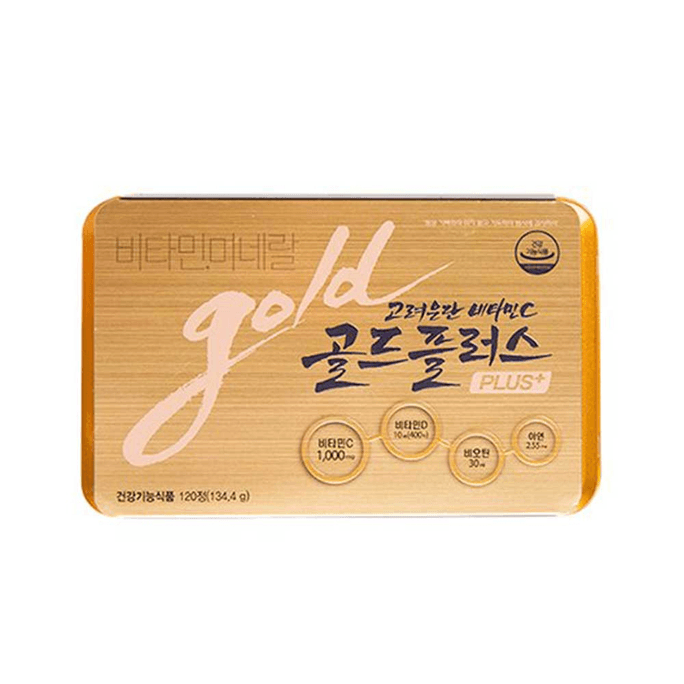韓國高麗銀丹 維生素C黃金加120p