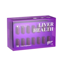 Luna Little Purple Box Milk Thistle Stay Up Late Work Overtime Socialize 56 Capsules/Box