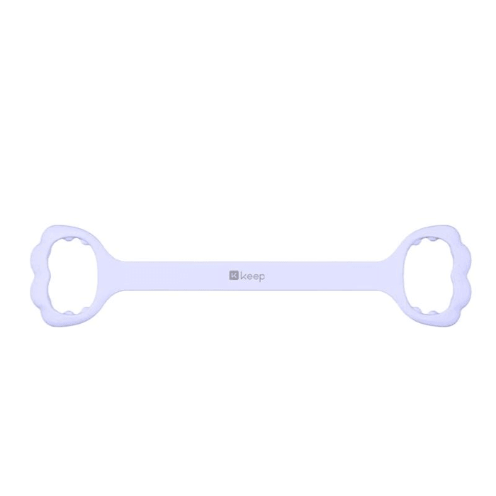 【中国直邮】 Keep 弹力硅胶拉力器紫35磅 1个