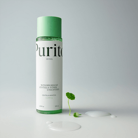 韩国PURITO SEOUL 10%积雪草舒缓刺激无香爽肤水 200ml 快速镇静 锁水保湿 平衡好护理 敏感肌适用