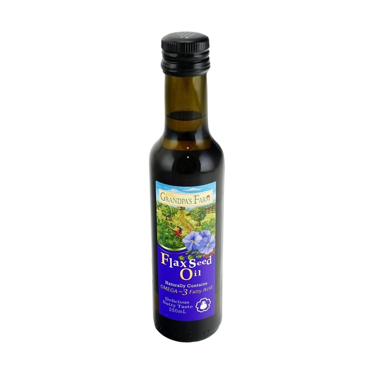 Flaxseed Oil, Baby-Approved Edible Oil, Suitable for Cold Mixing and Hot Stir-Frying, Rich in Linolenic Acid, 8.5 fl oz 4