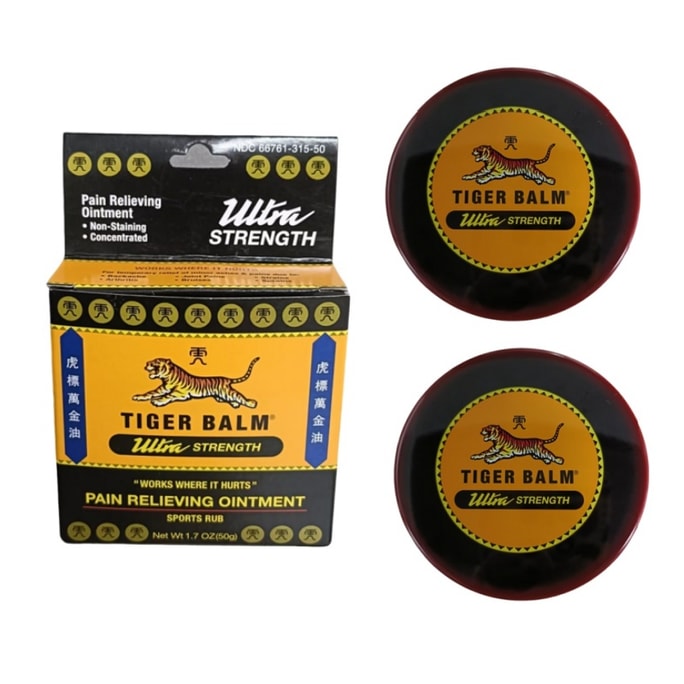 Ultra Strength Pain Relief Ointment -1.70 oz -Relieves Backaches Sore Muscles Strains (3 Boxes)