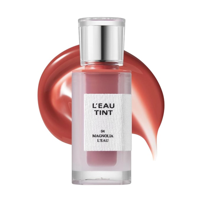 韩国BBIA 水之女神水感滋润保湿唇釉 清爽不粘腻 水光显色持色 4.5g ​​#04 Magnolia L'eau 玉兰花女神 经典珊瑚色​