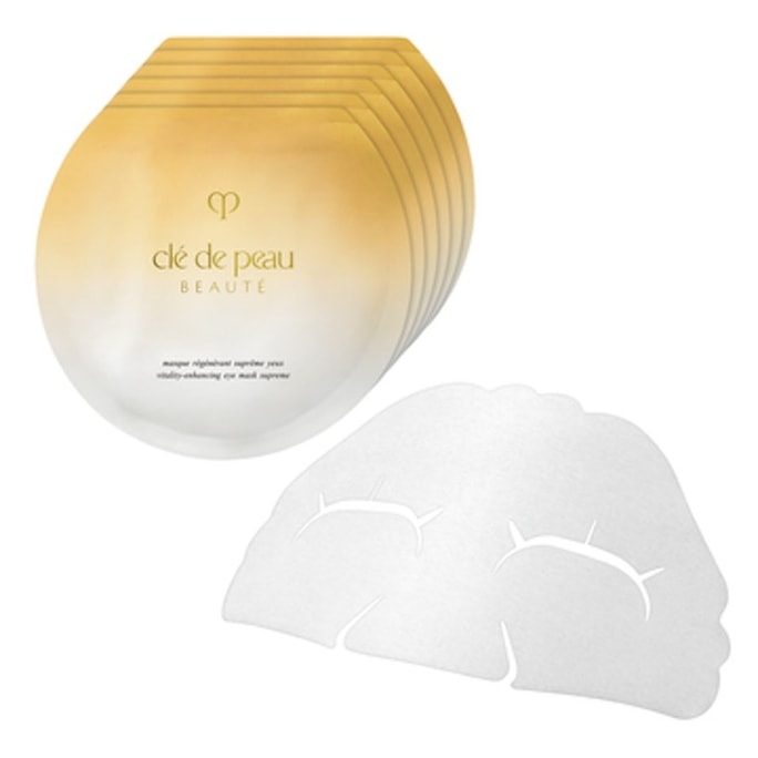 【日本直邮】 日本 CLE DE PEAU BEAUTE CPB 本土版  肌肤之钥抚平细纹抗皱紧致眼部肌肤补水保湿眼膜15mL×6枚