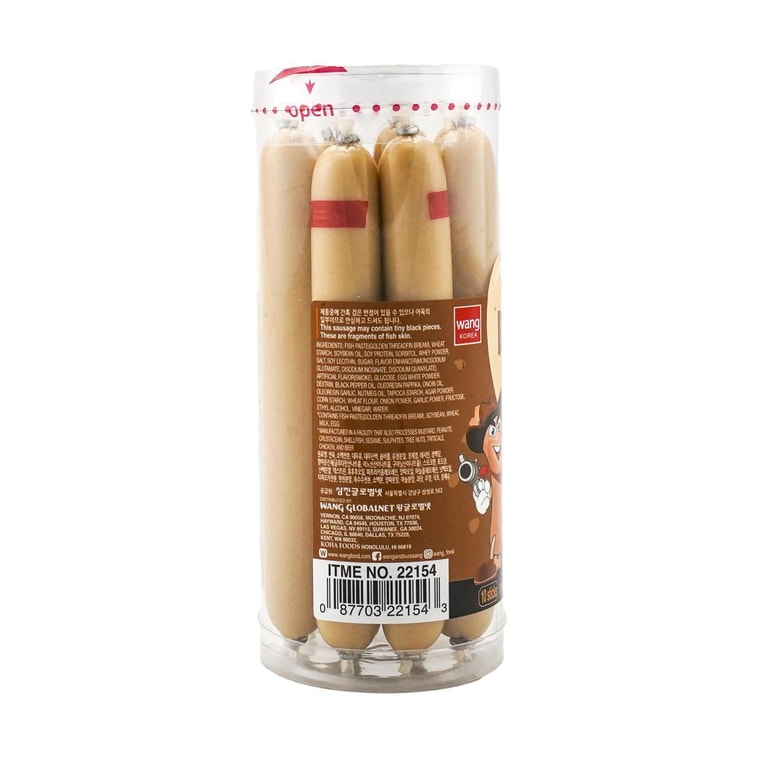WANG Fish Cake/Sausage BBQ Flavor 10 Sticks, 12 oz 5