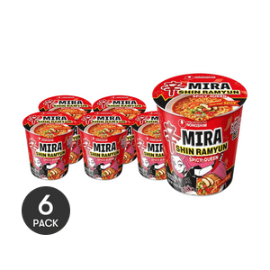 韓國NONGSHIM農心×NETFLIX聯名 KPop Demon Hunters SHIN拉麵 濃鬱辣椒牛肉口味 95g *6【6份超值裝】【K-Pop限定】【Mira包裝】