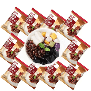 展艺 糖钠红豆 低甜度 0脂肪 臻选优质红豆 颗粒饱满豆香浓 20克*8袋 160克