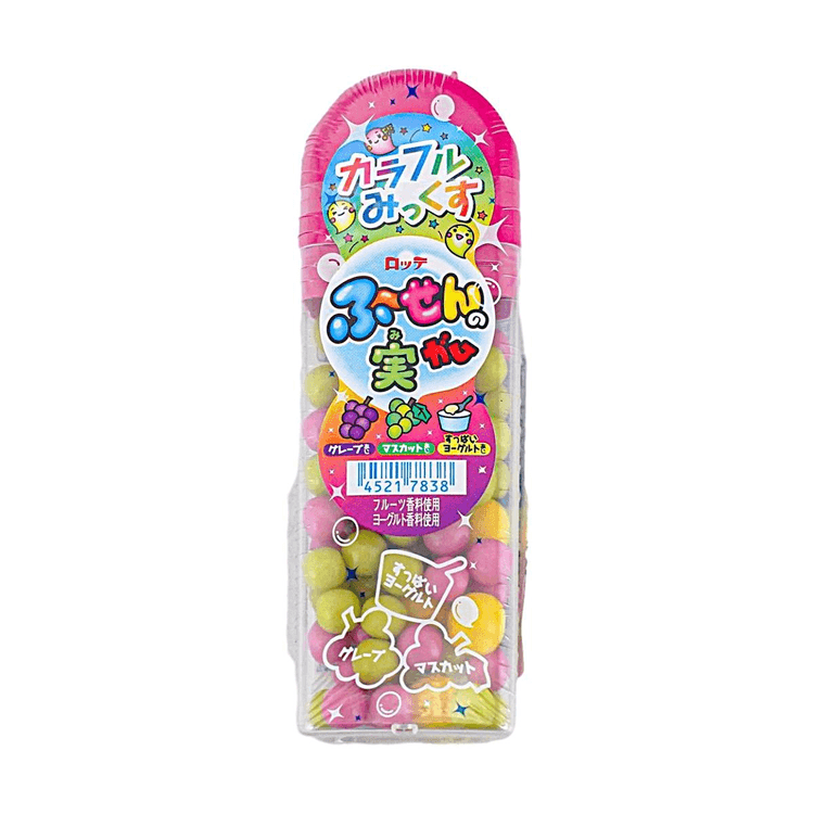 のってぃがむ ロッテ アソート フルーツ味 バブルガム 1.2 oz - Yami