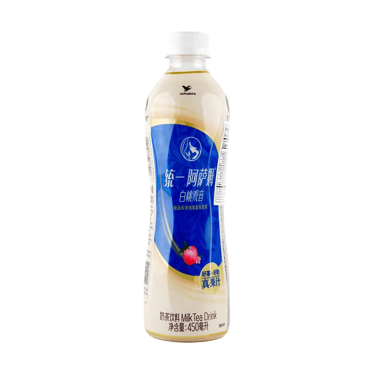 Uni-President Assam milk tea white peach Guanyin flavor, 15.2 fl